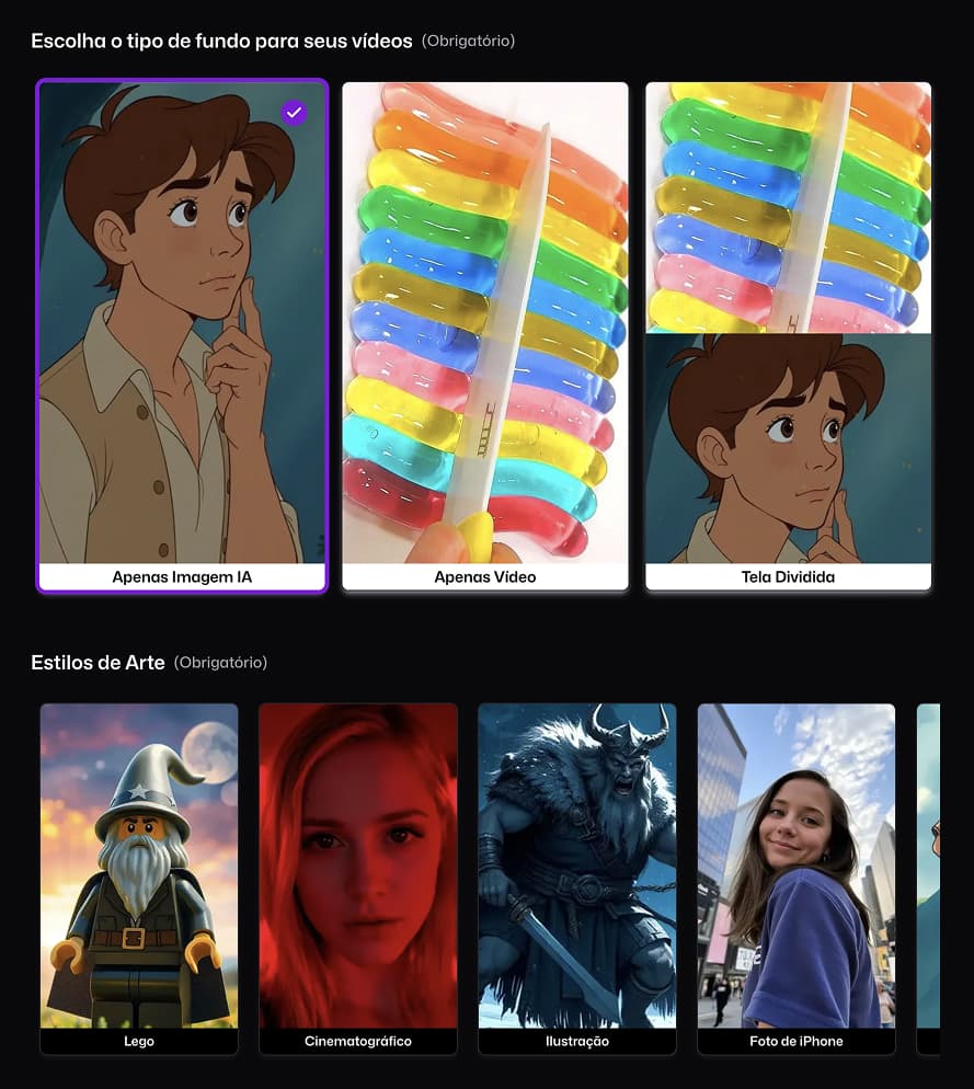 Step 3: Customize your video style